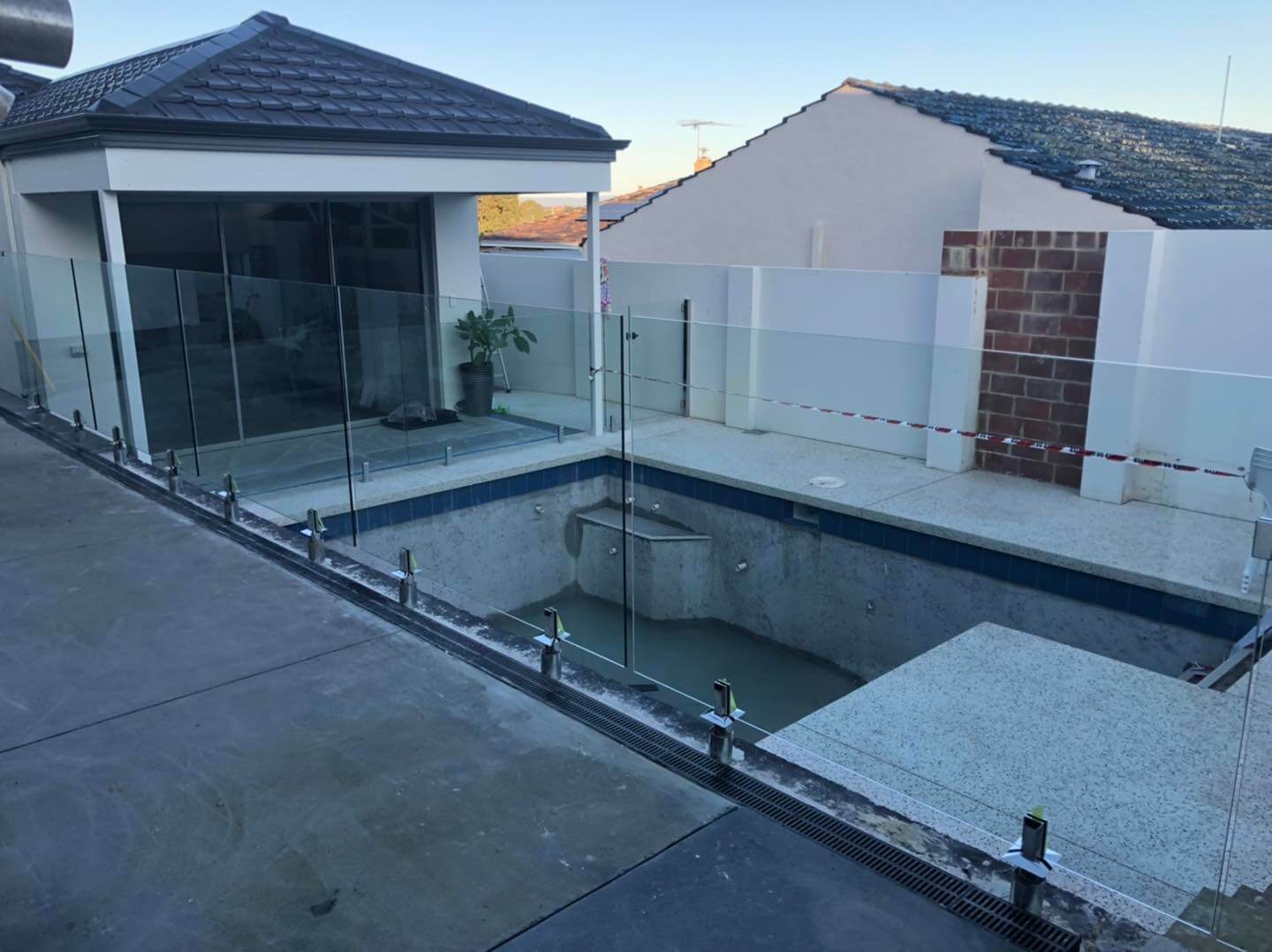 Glass Pool Fencing Perth Project 13