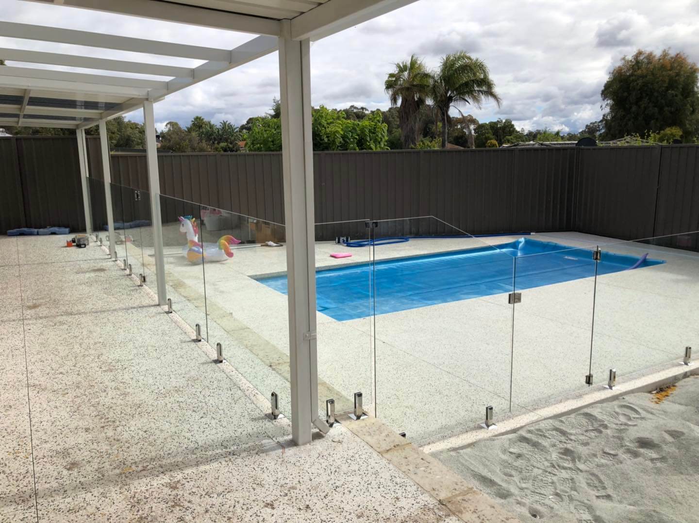 Perth Glass Pool Fencing - Glass Pool Fencing WA Project