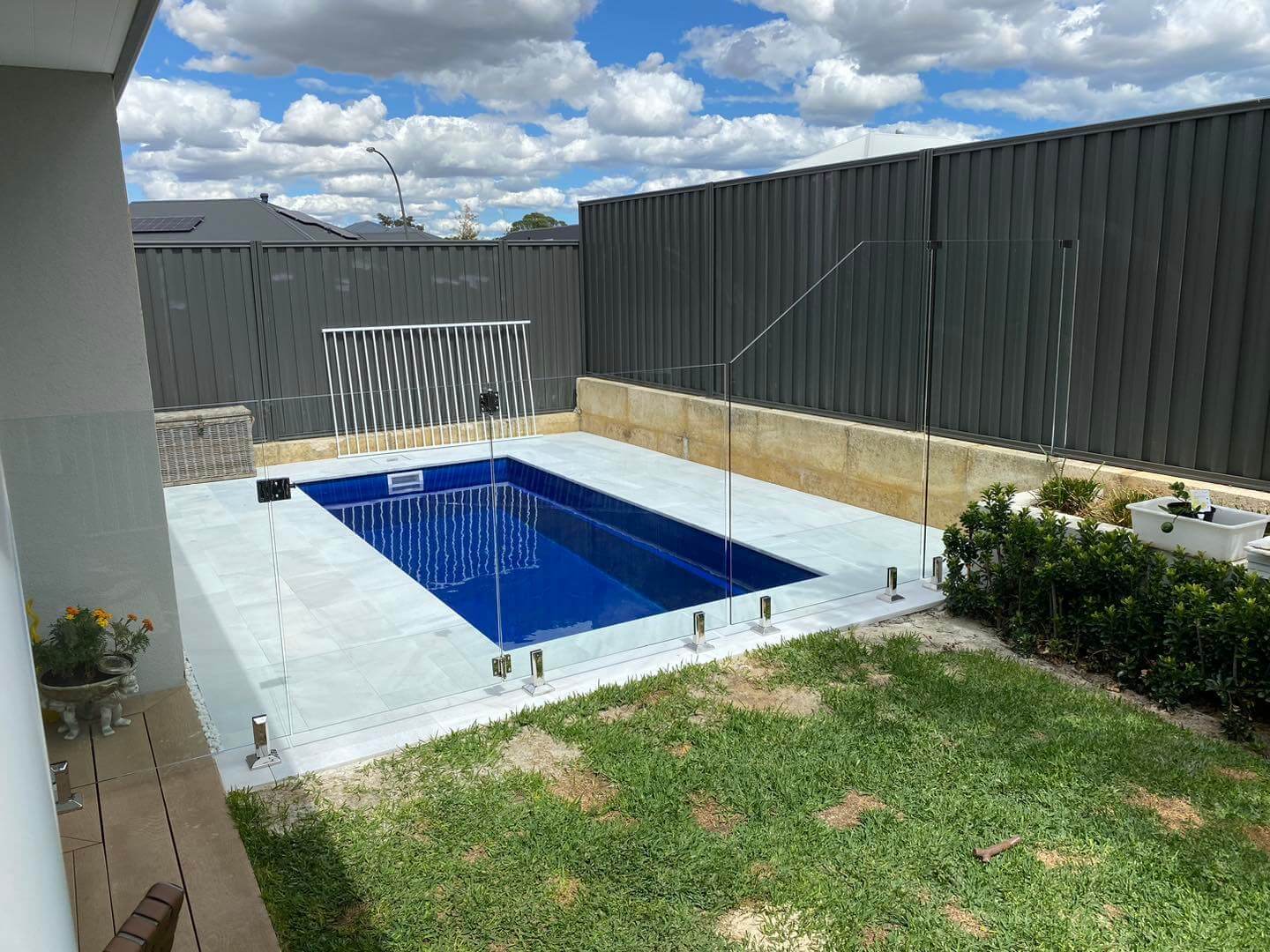 glass fencing pool perth